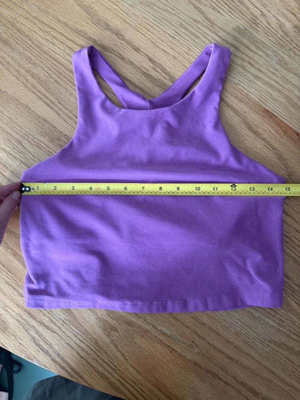 Beyond Yoga Spacedye Refocus Cropped Tank Light Purple Women's Size Large - Picture 3 of 11